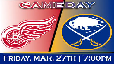 detbufgameday Redwings vs Sabres